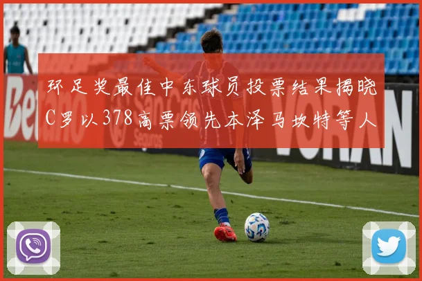 环足奖最佳中东球员投票结果揭晓C罗以378高票领先本泽马坎特等人