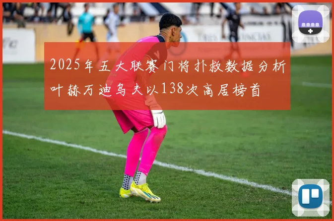 2025年五大联赛门将扑救数据分析叶赫万迪乌夫以138次高居榜首